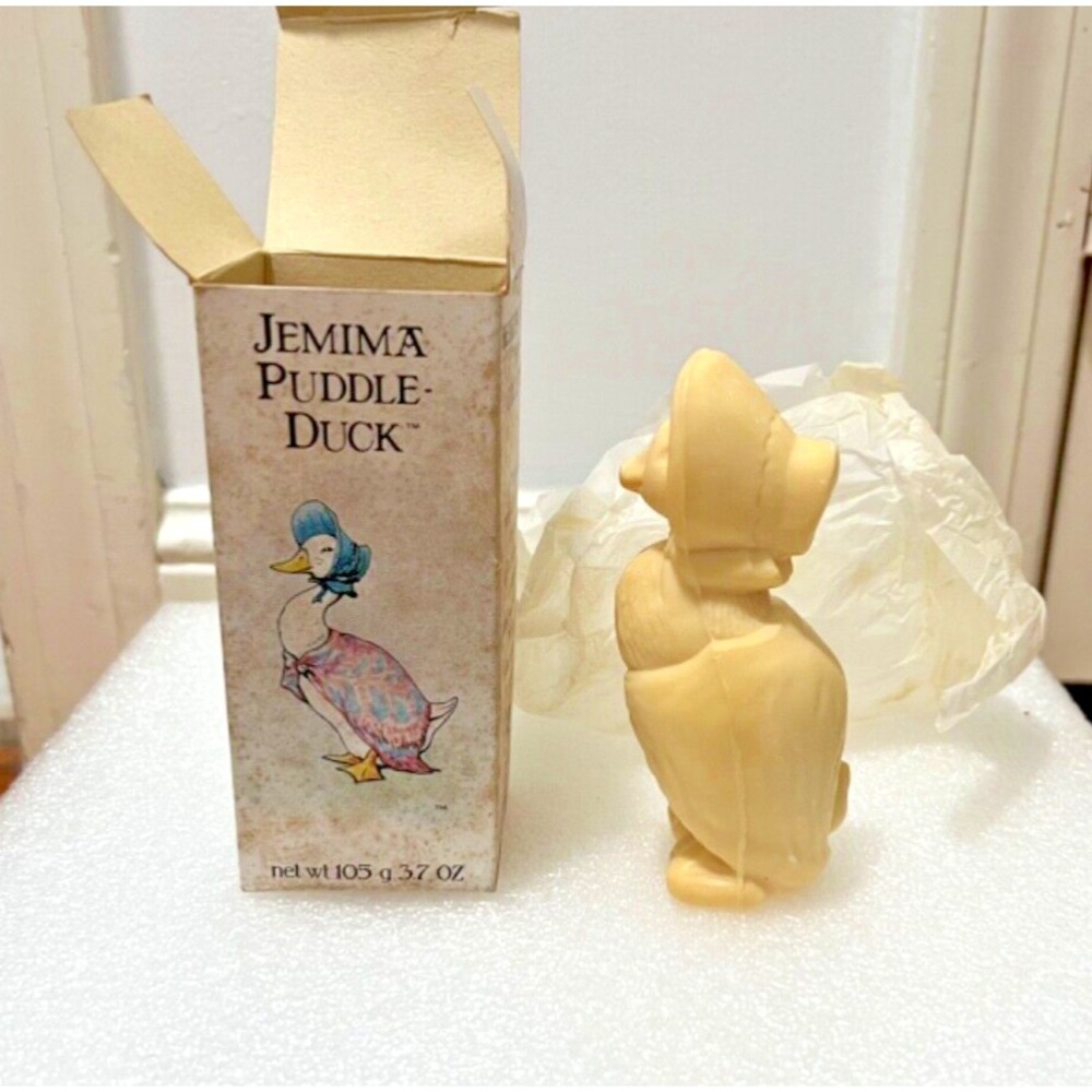 Crabtree & Evelyn Jemima Puddle-Duck Soap Kids 3.7oz Cream NEW Vintage 1982 Box - Picture 10 of 12
